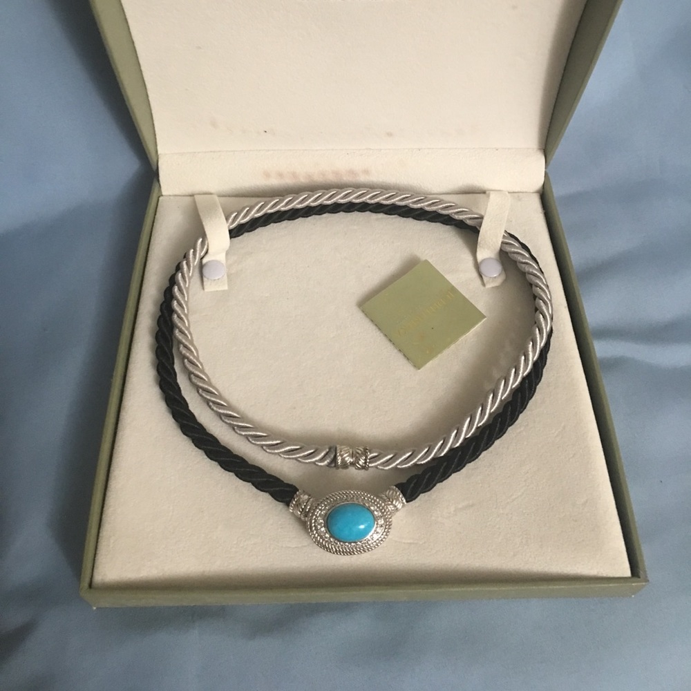 Judith Ripka enhancer w/ 2 cords